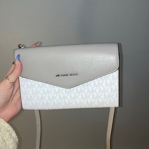 Michael Kors Crossbody white&purple